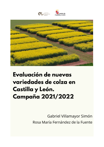 Evaluación de nuevas variedades de colza en Castilla y León. Resultados de la campaña 2021-2022